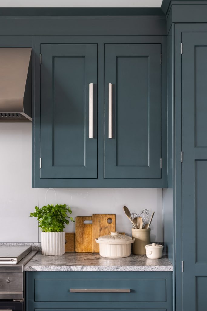 kitchen renovators in blue colour