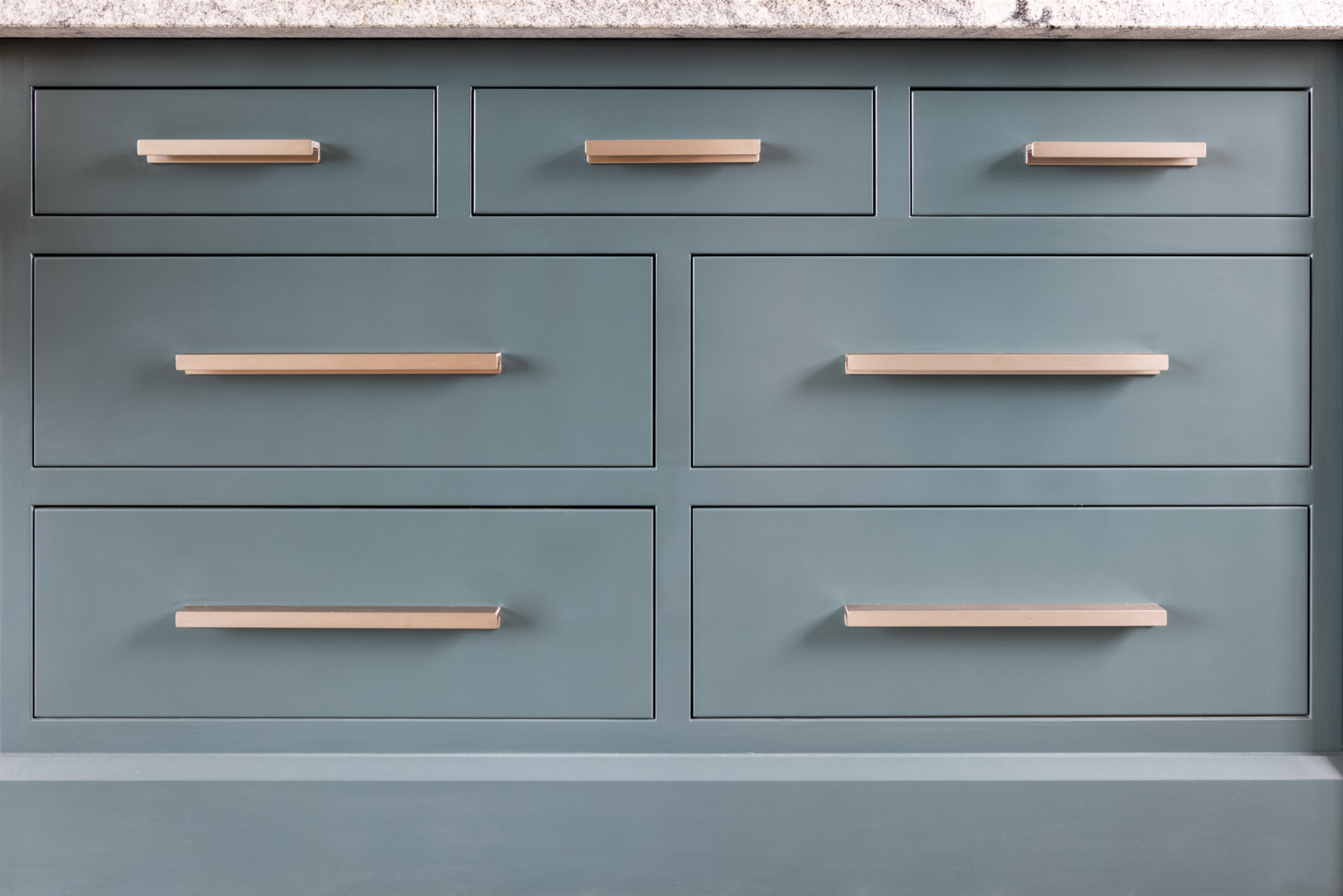 Cheshire kitchen renovation in hope valley cheshire, smoky blue cabinet