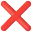 ❌